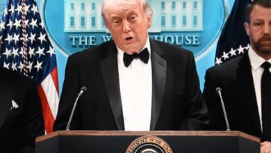 Trump pushes ballroom plan after shooting