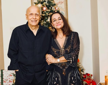 Soni Razdan celebrates ‘ek aur saal, slightly less baal’ with Mahesh Bhatt