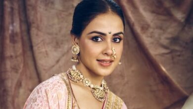 Genelia Deshmukh on wearing a bespoke Nauvari saree: Little piece of my roots