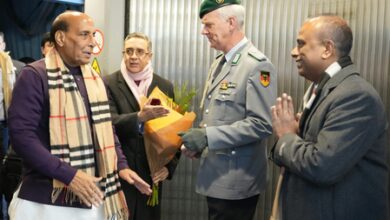 Defence Minister Rajnath Singh arrives in Germany to advance defence cooperation