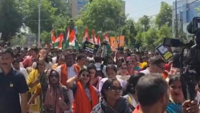 Women will not remain silent: BJP leaders target Oppn at ‘Jan Aakrosh Mahila Padyatra’ in UP