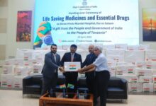 India gifts 2 tonnes of medical supplies to Tanzania