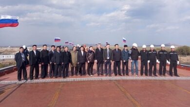 North Korea and Russia hold ceremony to link cross-border bridge