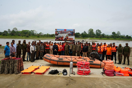 Assam: Indian Army, NDRF conduct joint flood relief exercise