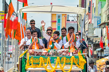 MP CM targets DMK-Congress on women’s reservation in TN campaign​