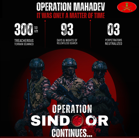 For acts against India, response is assured: Army on Pahalgam terror attack anniversary