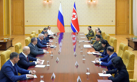 North Korean, Russian public security chiefs discuss closer cooperation
