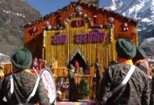 Shri Kedarnath Dham opens amid chants of ‘Har Har Mahadev’, CM Dhami offers prayers