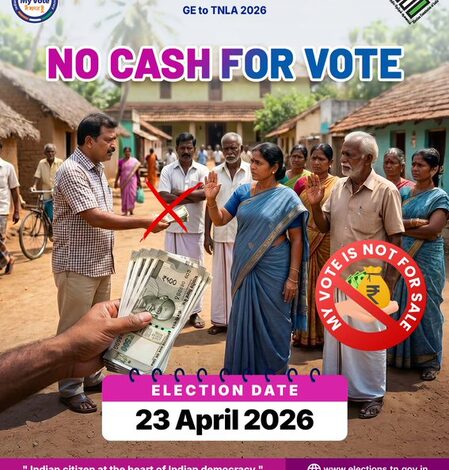 Pre-poll crackdown nets Rs 2 crore in Chennai, NRI voters flock to Tamil Nadu ahead of polls