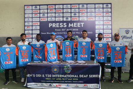 IDCA unveils new jersey for upcoming ODI and T20I series against SA