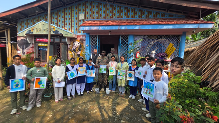 Assam: Indian Army marks Earth Day with green canvas challenge