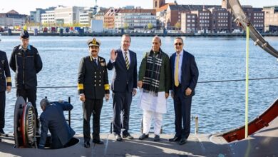 Rajnath Singh visits submarine facility in Germany, observes Naval capabilities