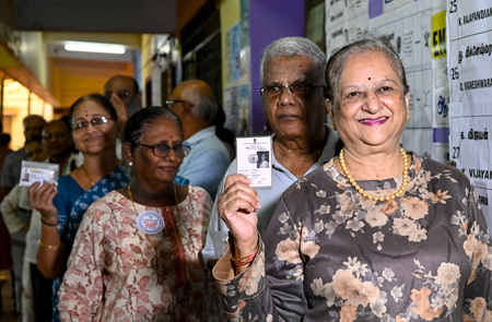 Record voter turnout marks high-stakes four-cornered battle in Tamil Nadu