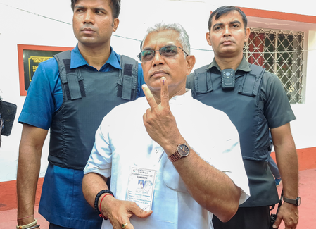New body language of state police personnel indicates regime change in Bengal: Dilip Ghosh