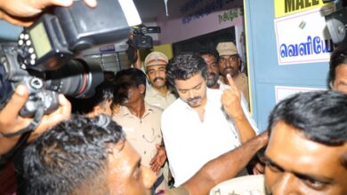 Vijay votes in Neelankarai; urges EC to direct authorities to deploy emergency public transport