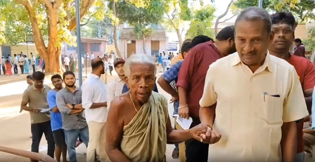 Brisk polling in TN Assembly elections; 37.56 pc turnout recorded so far