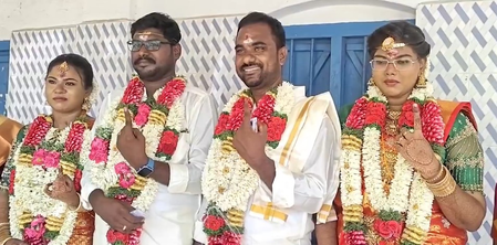 TN polls: Newlyweds step out to vote, ECI highlights spirit of active citizenship