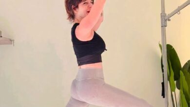 Sussanne Khan indulges in intense Pilates session at 50, says “slow and steady wins the race’