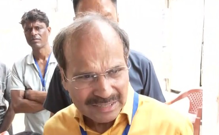 Adhir Ranjan Chowdhury complains of EVM malfunctioning, poor arrangement for voters in searing heat