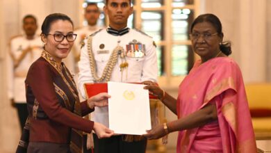 Envoys of four nations present credentials to President Murmu