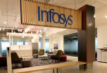Infosys Q4 net profit rises 28 pc in Q4, headcount falls over 8,000