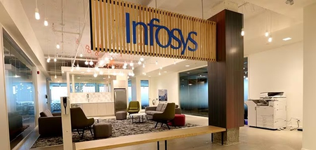 Infosys Q4 net profit rises 28 pc in Q4, headcount falls over 8,000