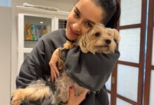 Shraddha Kapoor celebrates her furry friend’s birthday with a cake & lots of cuddles