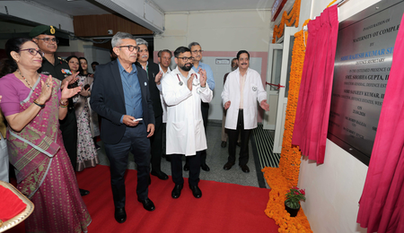Defence Secretary opens robotic orthopaedic system at Delhi Cantt hospital