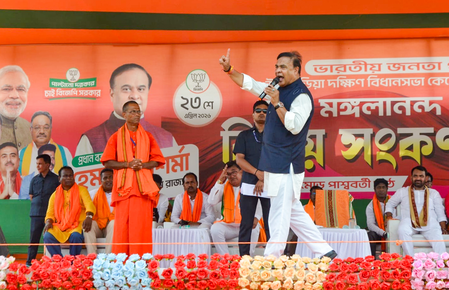 Exit polls project BJP sweep in Assam