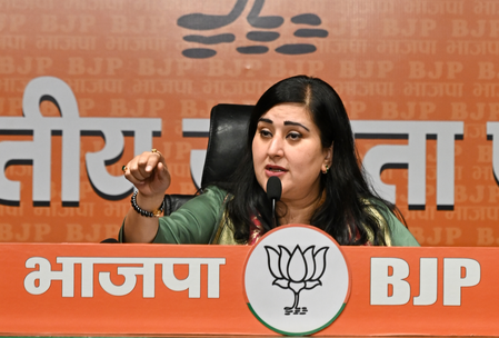 Bansuri Swaraj accuses Kejriwal of ‘double standards’, says ‘ideological bankruptcy’ visible in AAP