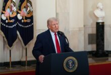 Trump signals possible military action against Iran, says no rush for deal