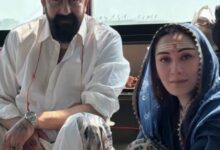 Sanjay Dutt, wife Maanayata soak in divine energy with ‘Har Har Mahadev’