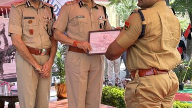 Ace archer Rajat Chauhan bestowed with DGP Commendation Disc for sporting excellence