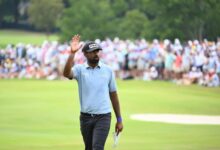 Aaron Rai, Sahith Theegala are 13th after Day 1 in Zurich Classic