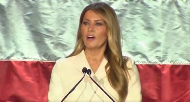 US First Lady Melanie Trump unveils new beehive on White House lawn