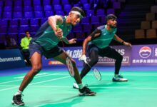 Thomas & Uber Cup finals Indian men begin campaign with 4-1 win over Canada; women lose to Denmark (Ld)