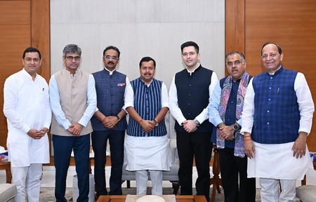 People’s trust in PM Modi is increasing, says Nitin Nabin as 7 AAP MPs join BJP