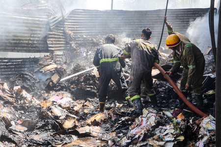 7-year-old girl among 4 people burned alive as scrap warehouse catches fire in Neemrana