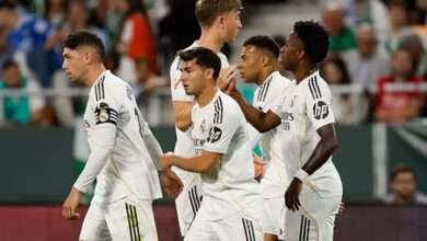 Late Bellerin goal all but ends Real Madrid’s La Liga title hopes