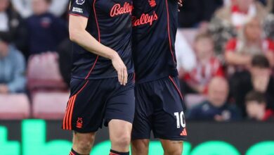 Premier League: Forest thrash Sunderland 5-0 to go eight points clear of relegation