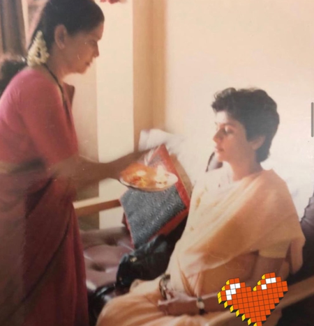 Shriya Pilgaonkar shares throwback of mother Supriya Pilgaonkar from pregnancy days: It all started here
