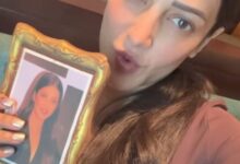 Shruti Haasan receives a special photo frame as gift but with a fun twist