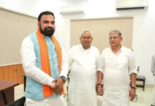 Bihar CM Samrat Choudhary meets Nitish Kumar post trust vote in Patna