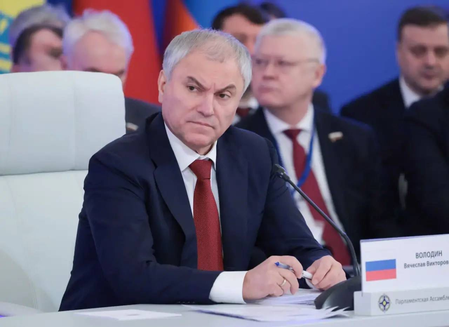 Russia’s State Duma Speaker arrives in North Korea