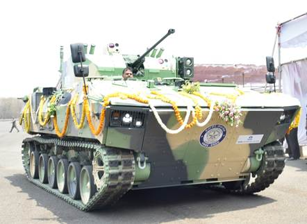 DRDO chief Samir Kamat unveils Advanced Armoured Platforms