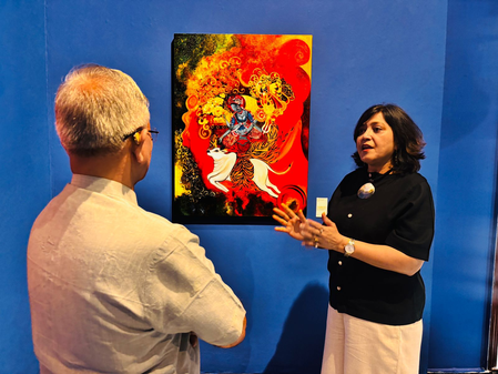 Bringing ‘Nari Shakti’ to life on canvas: ‘Ya Devi Sarvabhuteshu’ art exhibition in Delhi
