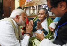Bengal: PM Modi visits Matua Thakur Mandir, recalls his meeting with Matua Matriarch Binapani Devi