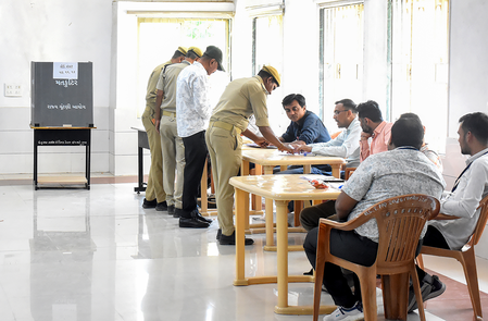 Gujarat local body elections to be held today across 393 civic bodies