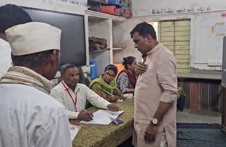 Gujarat local body elections: Polling underway; HM Amit Shah, CM Patel to vote in Ahmedabad