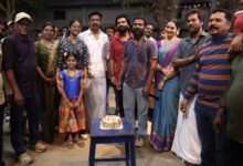 Simbu’s ‘Arasan’ unit celebrates Samuthirakani’s birthday with cake cutting ceremony!